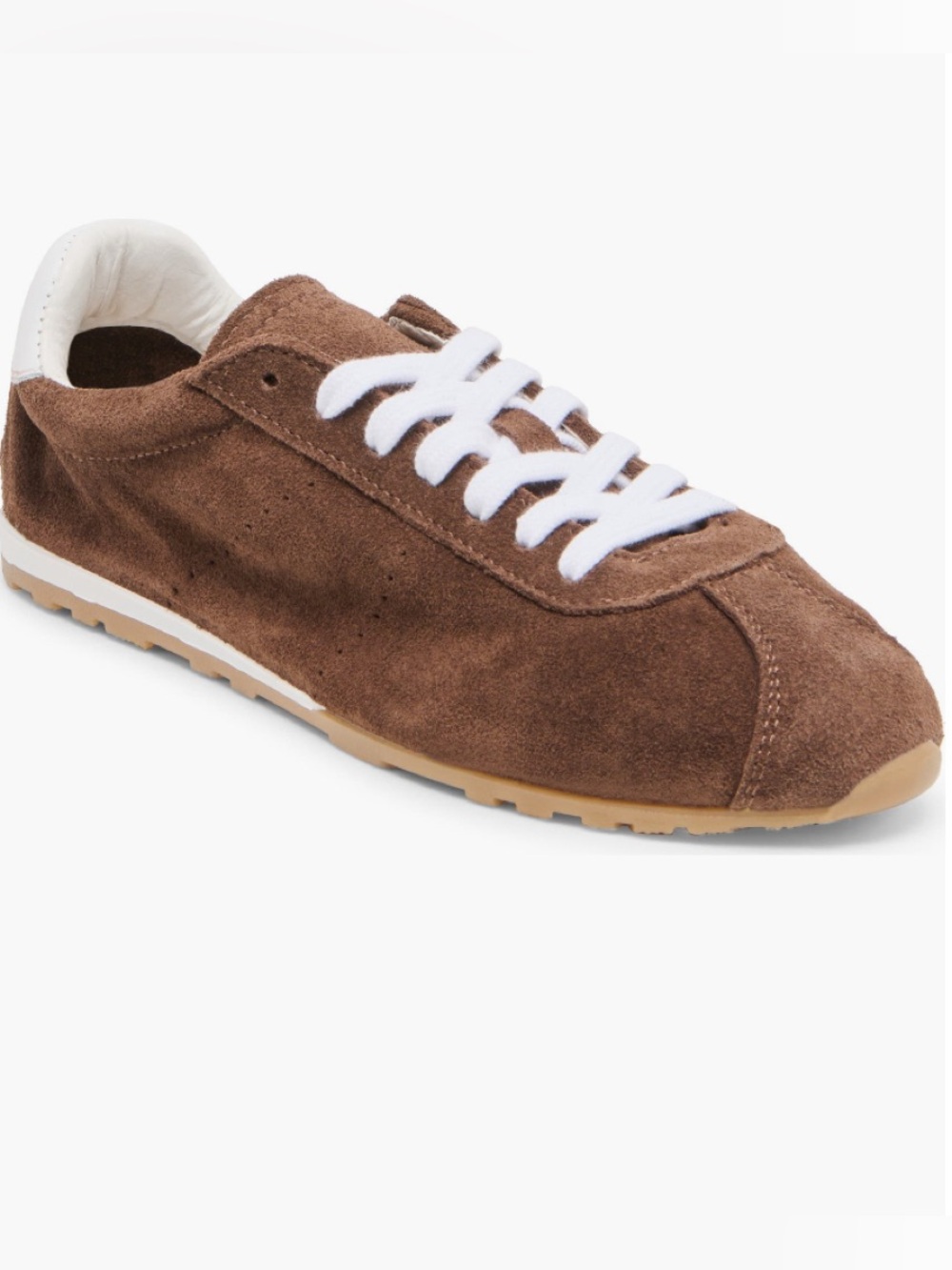 Dolce Vita Serina Sneakers Dark Brown Suede Made In Italy Wmns Sz 12 NWOB